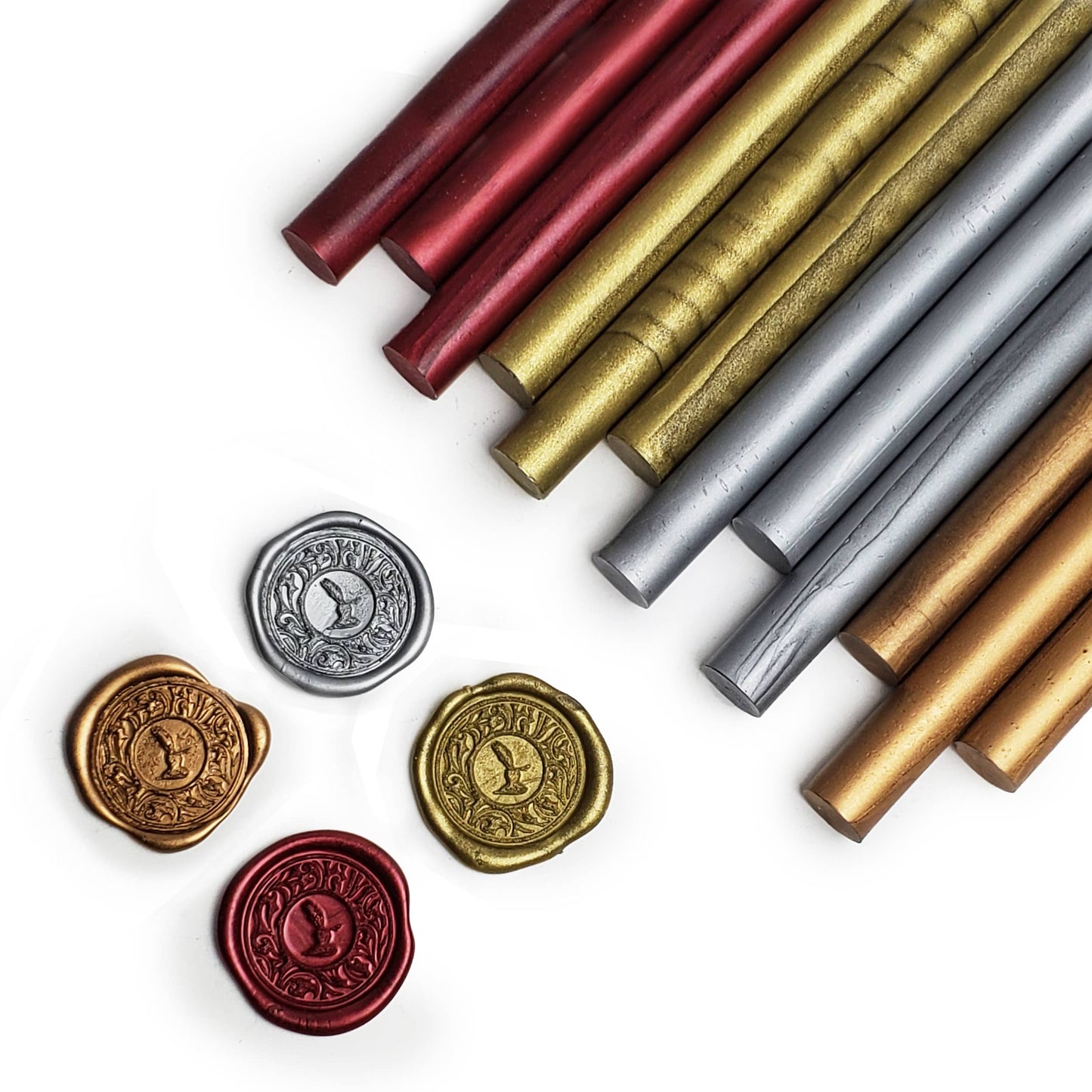 Glue Gun Premium Sealing Wax Assortment Pk of 12-multi color: Wedding