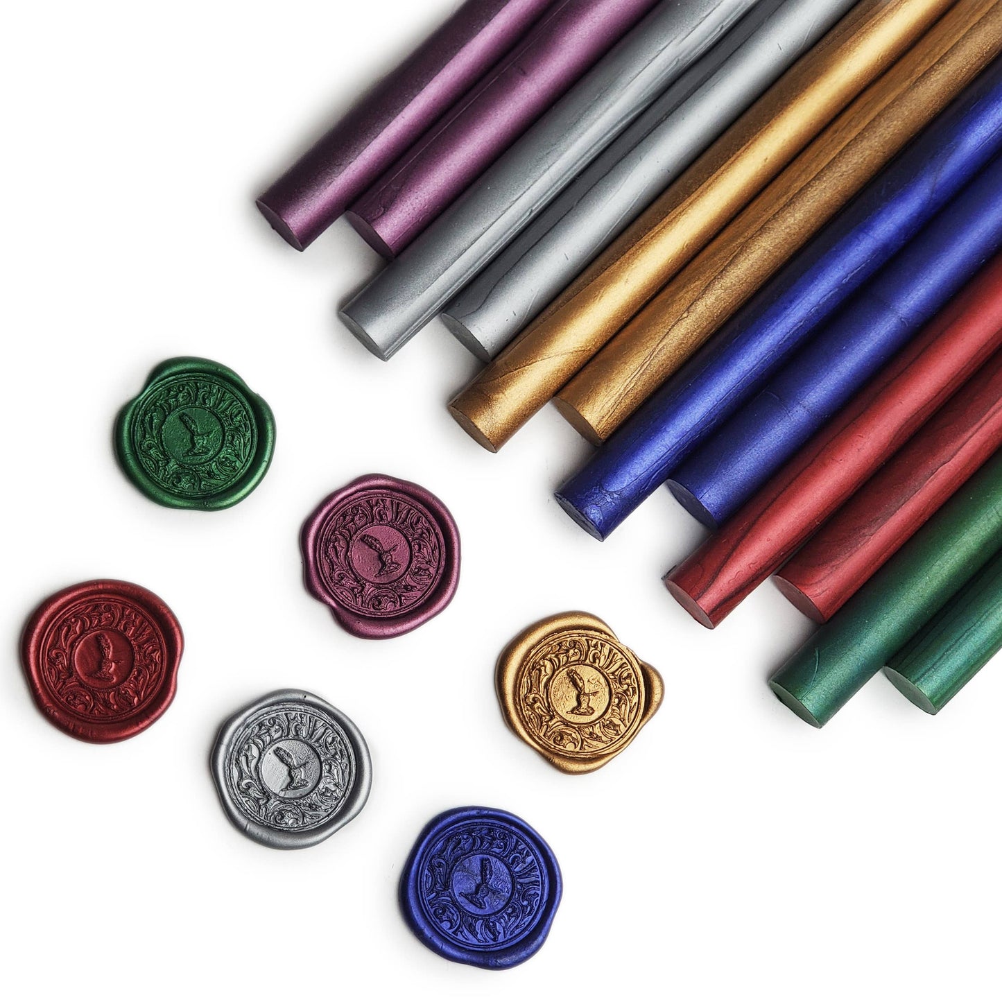 Glue Gun Premium Sealing Wax Assortment Pk of 12-multi color: Wedding