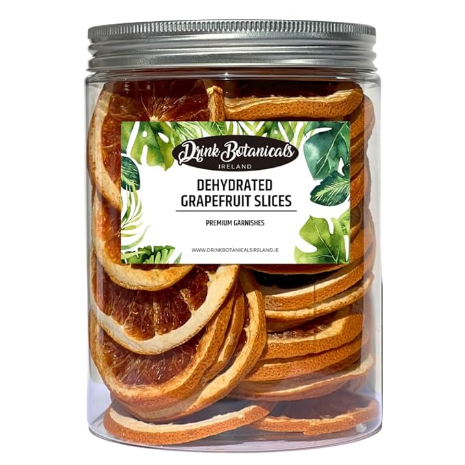 Drink Botanicals - Dehydrated Sliced GRAPEFRUIT Cocktail Garnish Wheels