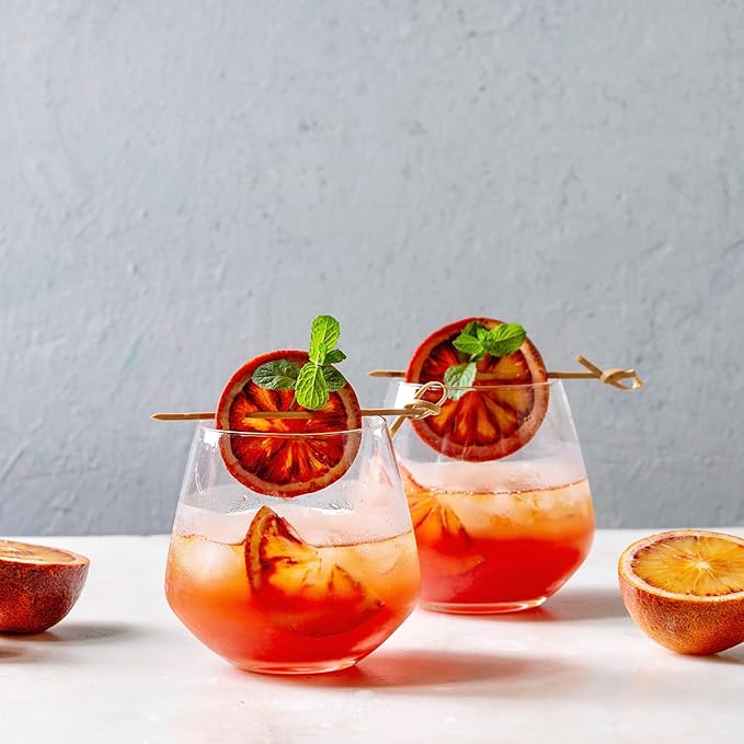 Drink Botanicals - Dehydrated Sliced BLOOD ORANGE Cocktail Garnish Wheels