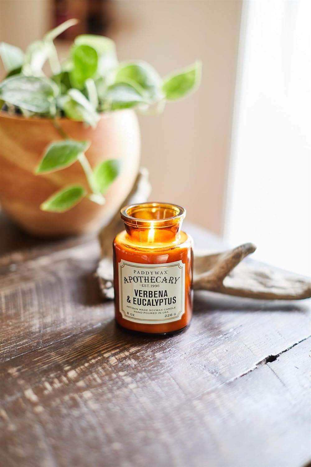 Paddy Wax Apothecary - Verbena & Eucalyptus - 8 oz Candle
