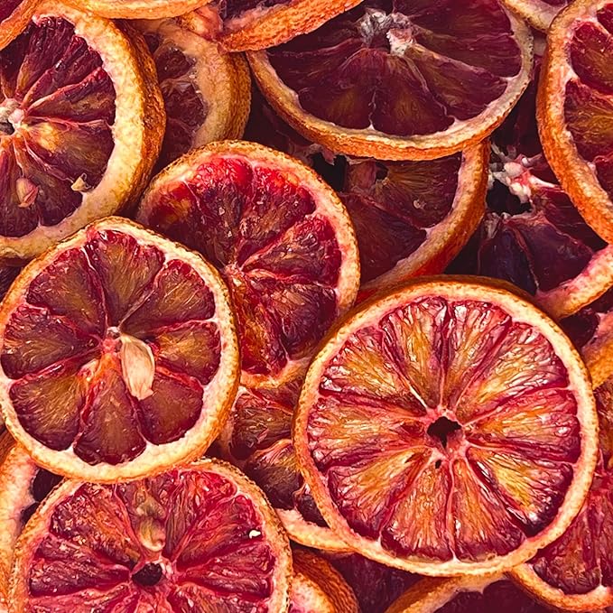 Drink Botanicals - Dehydrated Sliced BLOOD ORANGE Cocktail Garnish Wheels