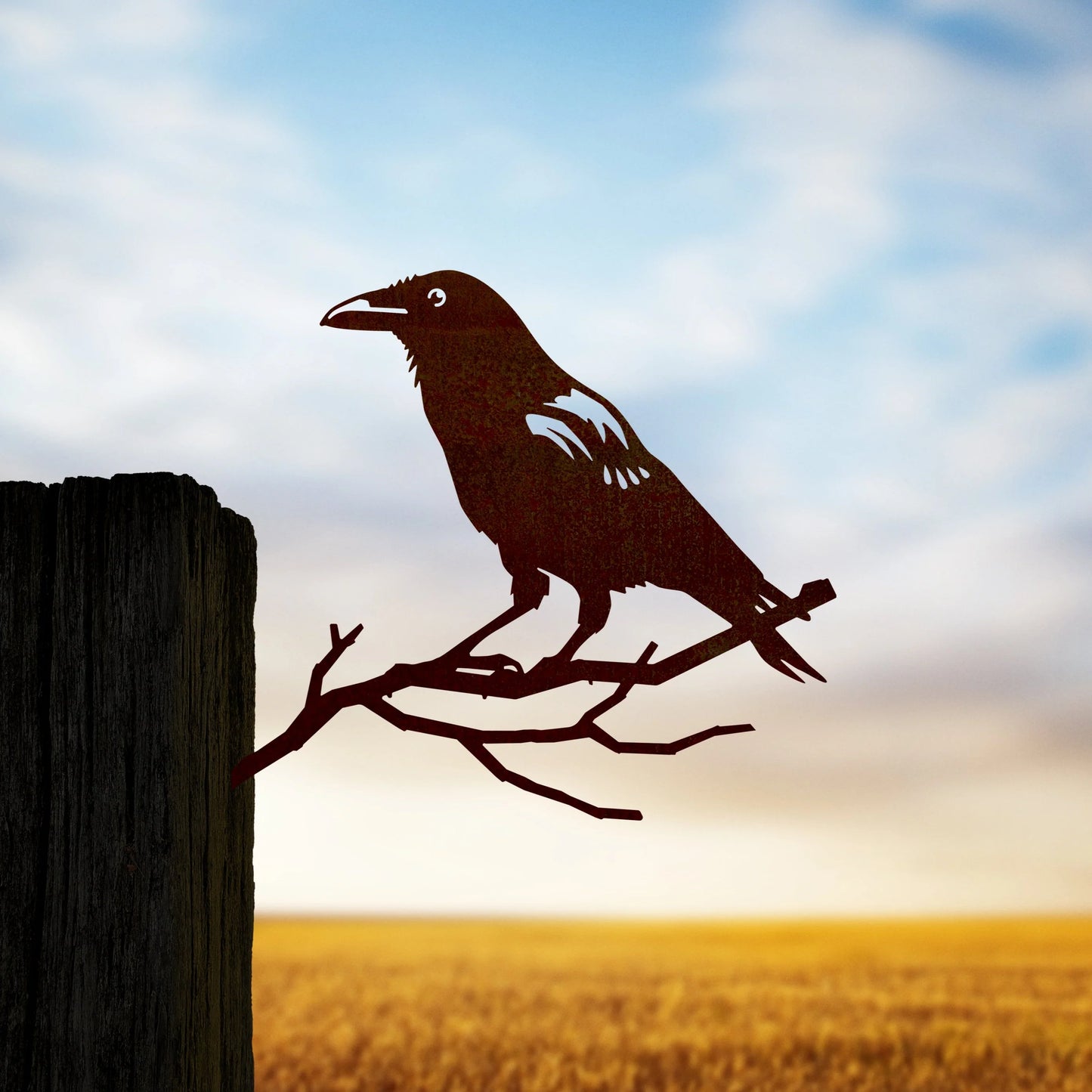 Metal Bird - Crow