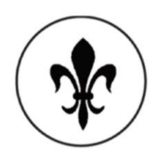 Brass Wax Seal Die - no handle: Oak Tree
