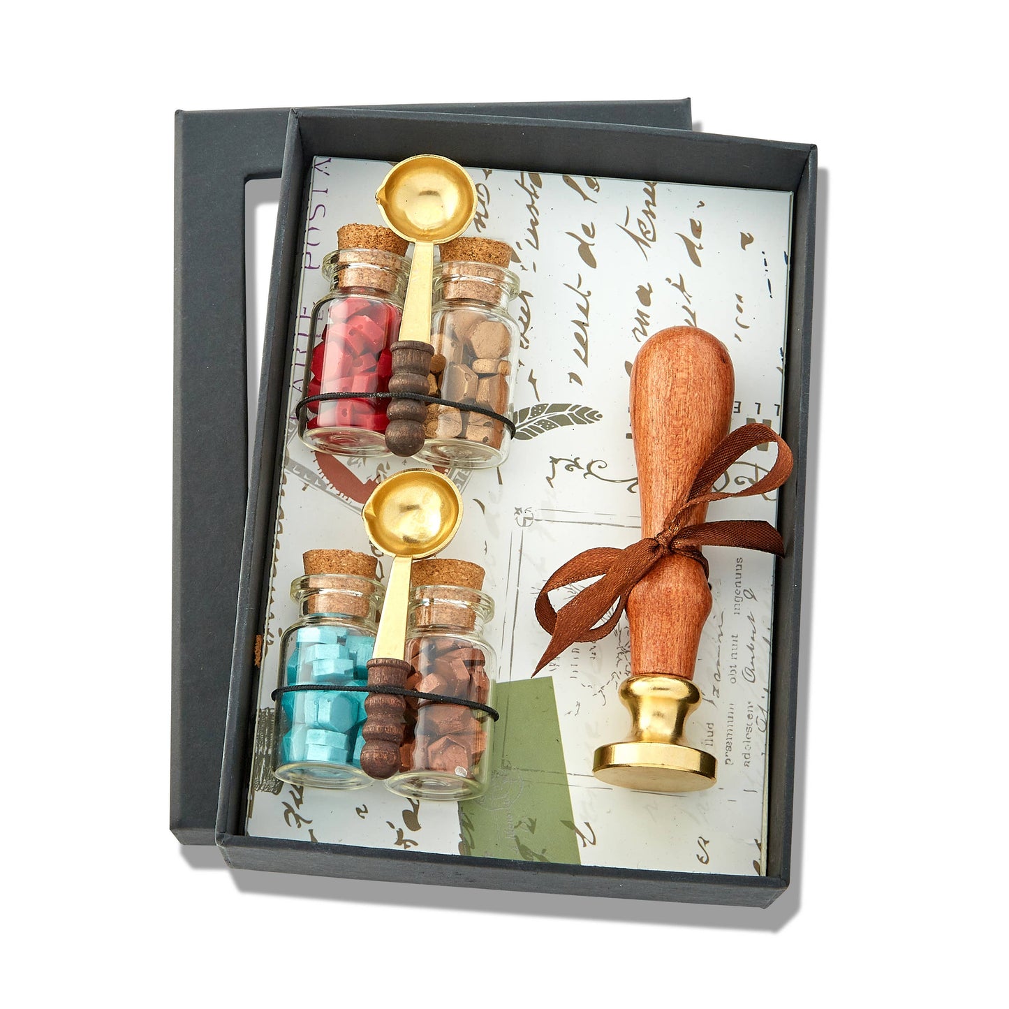 Bead Sealing Wax & Wax Seal Stamp Gift Set: Tree of Life