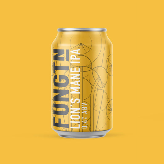 Non-alcoholic Lions Mane IPA