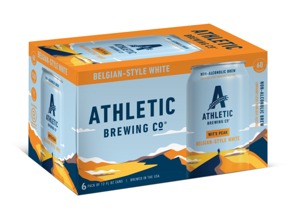 Athletic Brewing Company - Wit's Peak Witbier (Non-Alcoholic)