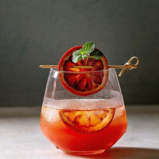 Drink Botanicals - Dehydrated Sliced BLOOD ORANGE Cocktail Garnish