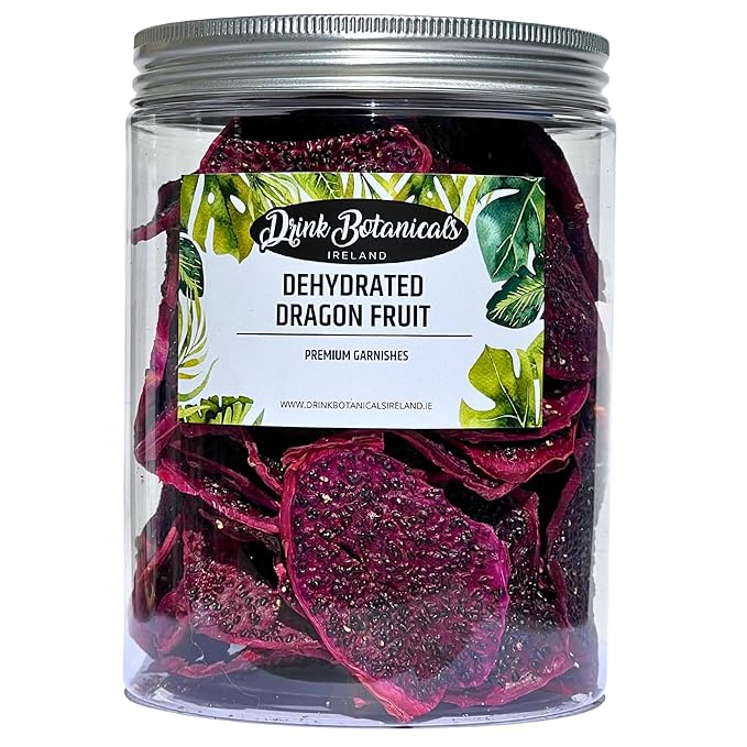 Drink Botanicals - Dehydrated Sliced DRAGONFRUIT Cocktail Garnish