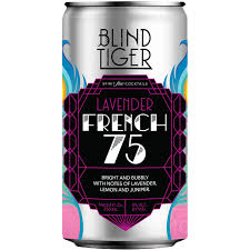 Blind Tiger Cocktails - Lavender French 75