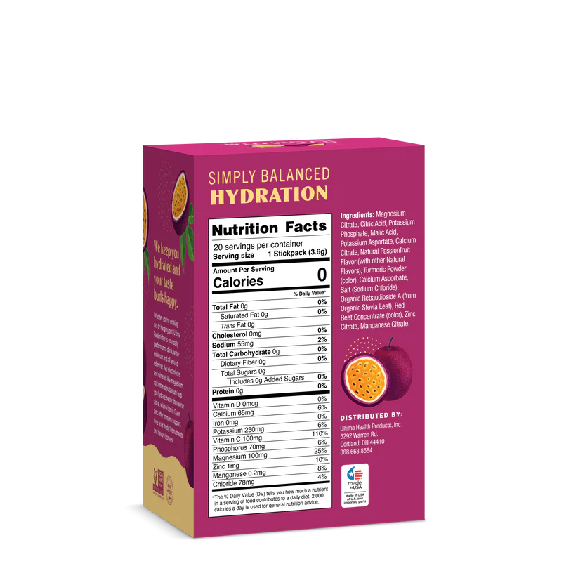 Ultima Replenisher - Passion Fruit Single Servings