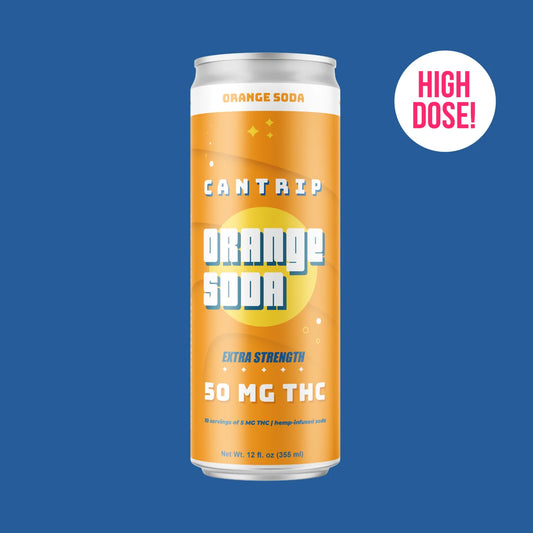 Cantrip Orange Soda - 50 MG THC Infused Soda