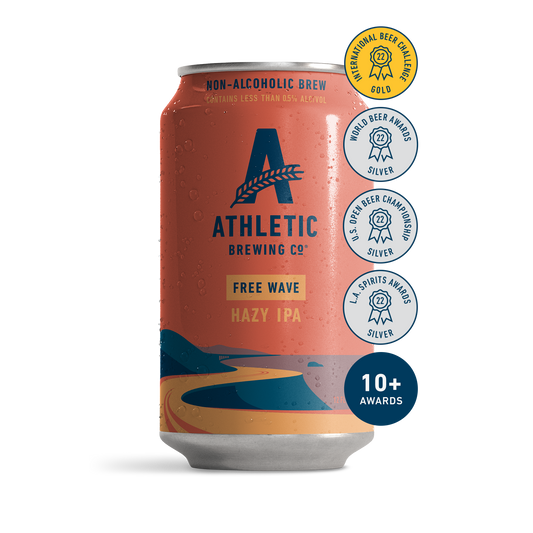 Athletic Brewing Company - Free Wave Hazy IPA (Non-Alcoholic)