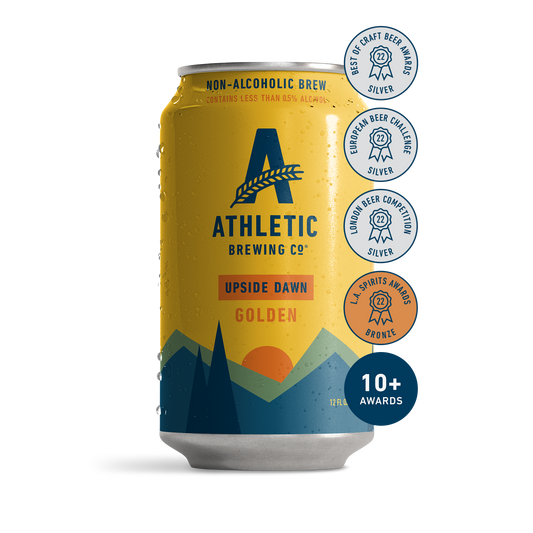 Athletic Brewing Company - Upside Dawn Golden (Non-Alcoholic)