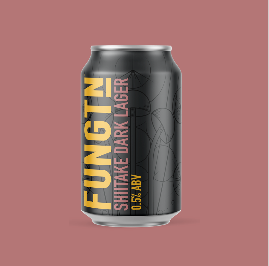 Non alcoholic Shiitake Dark Lager