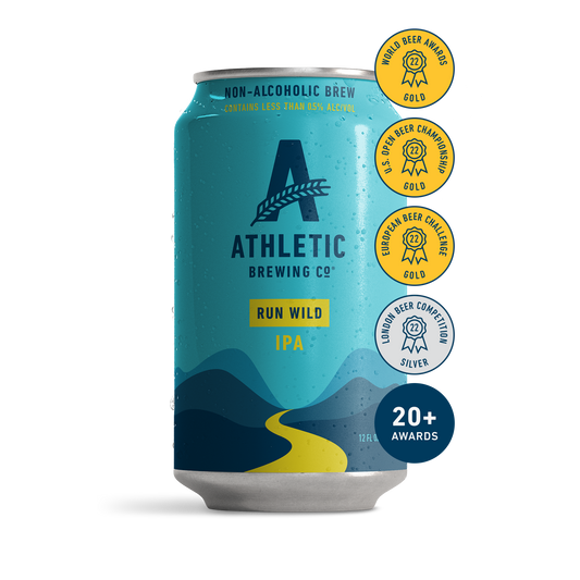 Athletic Brewing Company - Run Wild IPA (Non-Alcoholic)